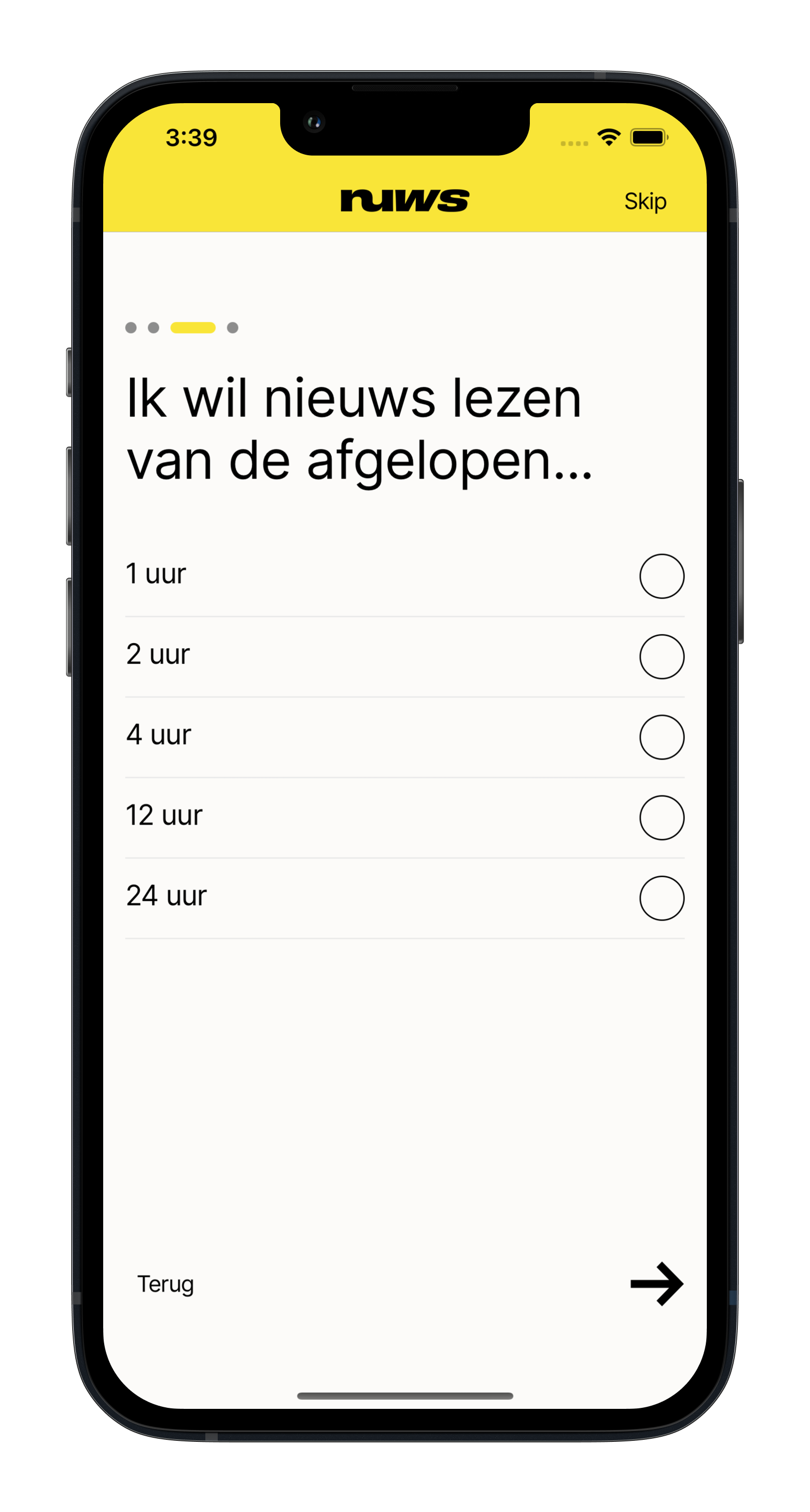 Stel tijd in